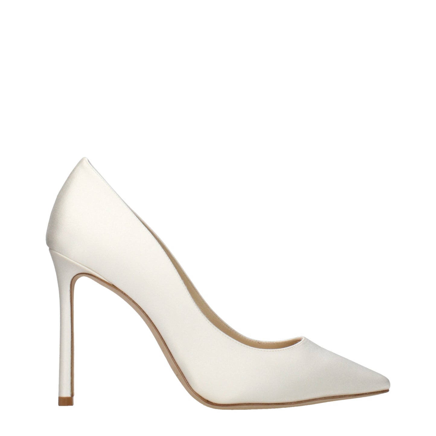 Jimmy Choo Beige Satin Platform Pumps Jimmy Choo