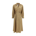 Max Mara Beige Cotton Casual Dress - Eljoys Fashion 