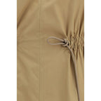 Max Mara Beige Cotton Casual Dress - Eljoys Fashion 