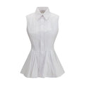 Max Mara White Cotton Shirt