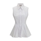 Max Mara White Cotton Shirt