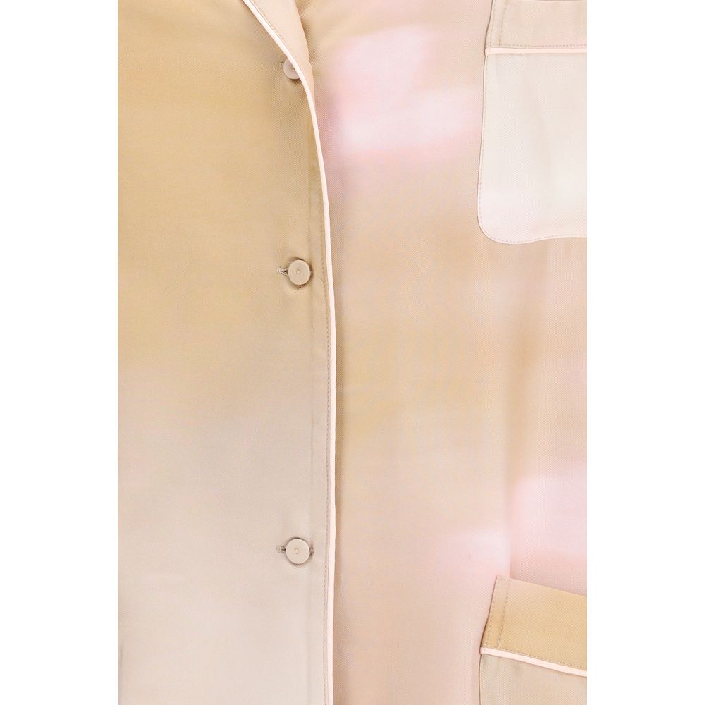 Fabiana Filippi Multicolor Silk Pattern Shirt Fabiana Filippi