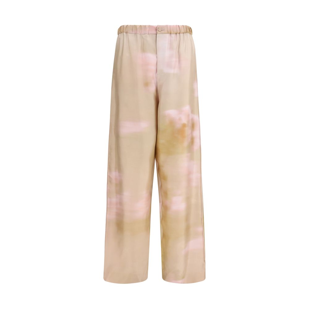 Fabiana Filippi Multicolor Silk Casual Pants Fabiana Filippi