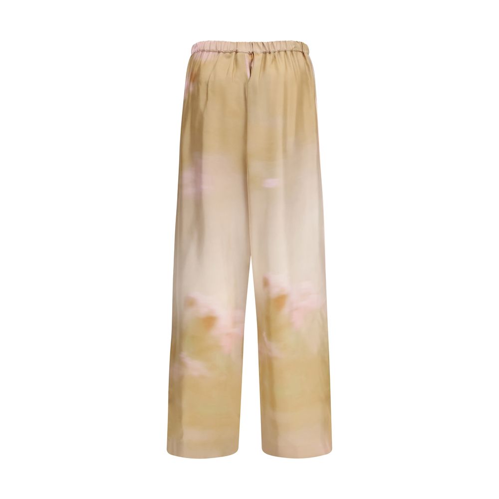 Fabiana Filippi Multicolor Silk Casual Pants Fabiana Filippi