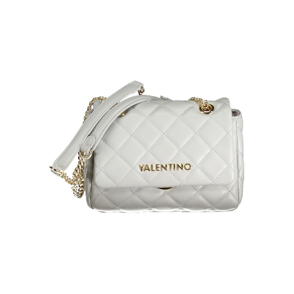 Mario Valentino Grey Polyurethane Women's Bag - Eljoys Fashion 