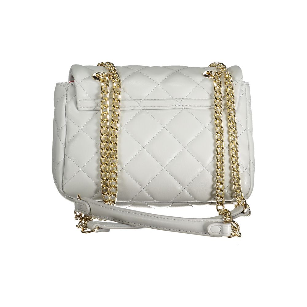 Mario Valentino Grey Polyurethane Women's Bag - Eljoys Fashion 