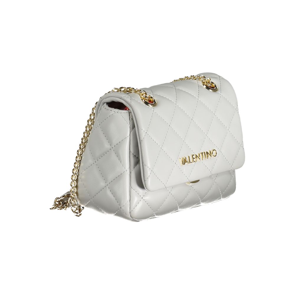 Mario Valentino Grey Polyurethane Women's Bag - Eljoys Fashion 