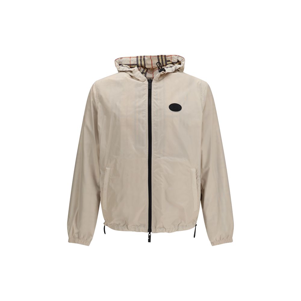 Burberry Beige Polyester Coat Burberry