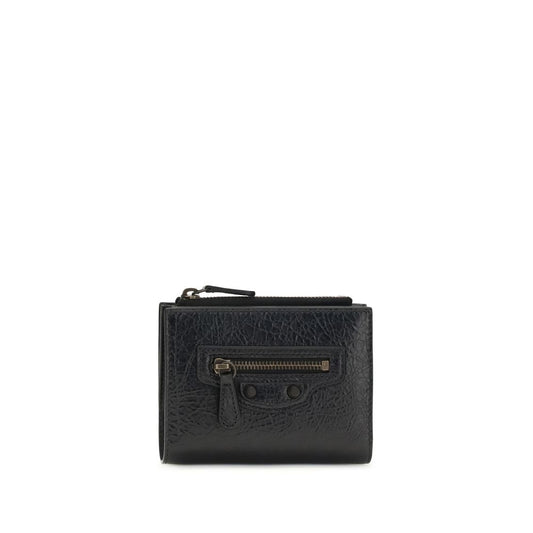 Balenciaga Black Lamb Ovis Aries Aries Wallet Balenciaga
