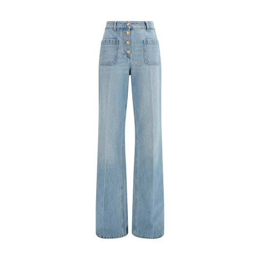 Valentino Garavani Blue Cotton Jeans Denim Valentino Garavani