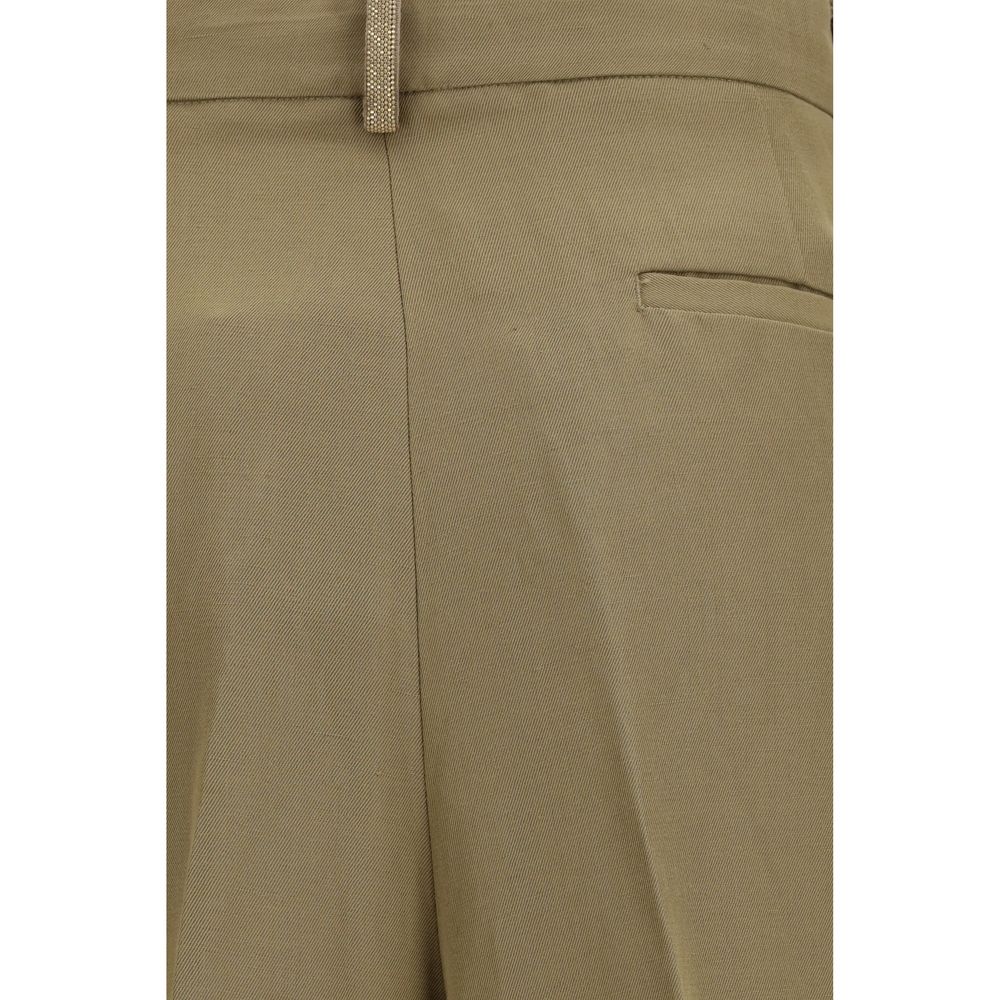Fabiana Filippi Beige Viscose Knee Length Fabiana Filippi