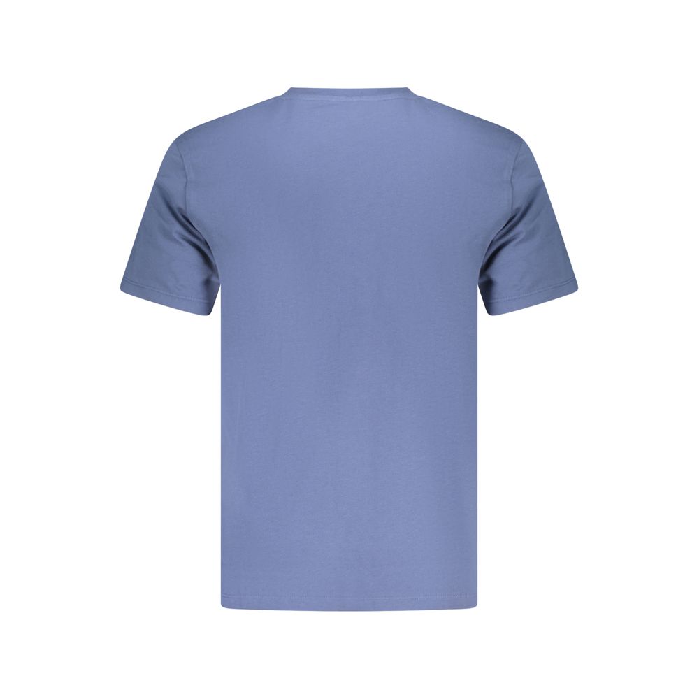 Timberland Blue Organic Cotton Men T-Shirt Timberland