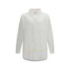 Our Legacy White Cotton Pattern Shirt