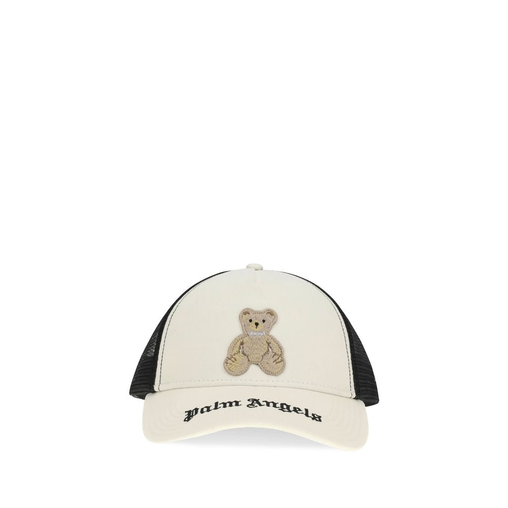 Palm Angels White Cotton Cap Baseball Hat