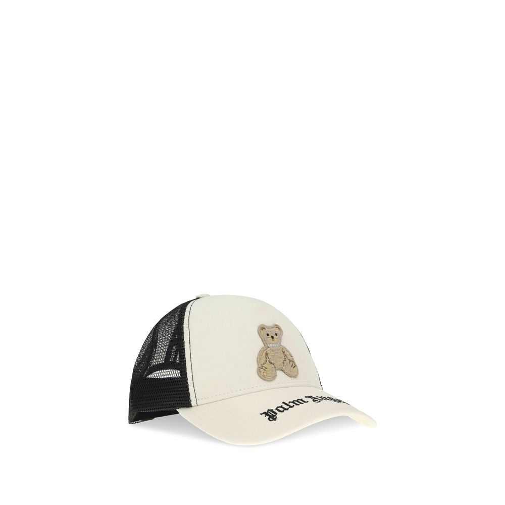 Palm Angels White Cotton Cap Baseball Hat