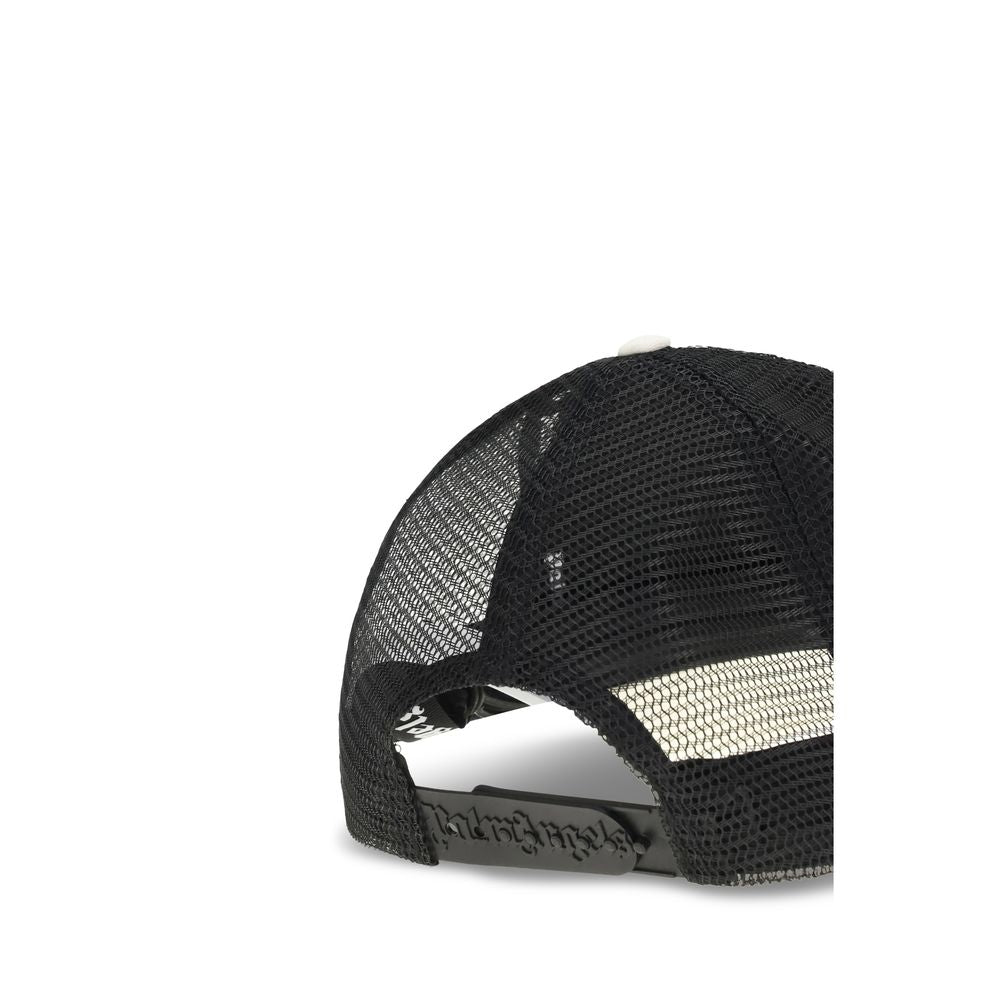 Palm Angels White Cotton Cap Baseball Hat