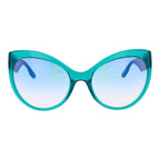 Guess Turquoise Stainless Steel Sunglasses Guess