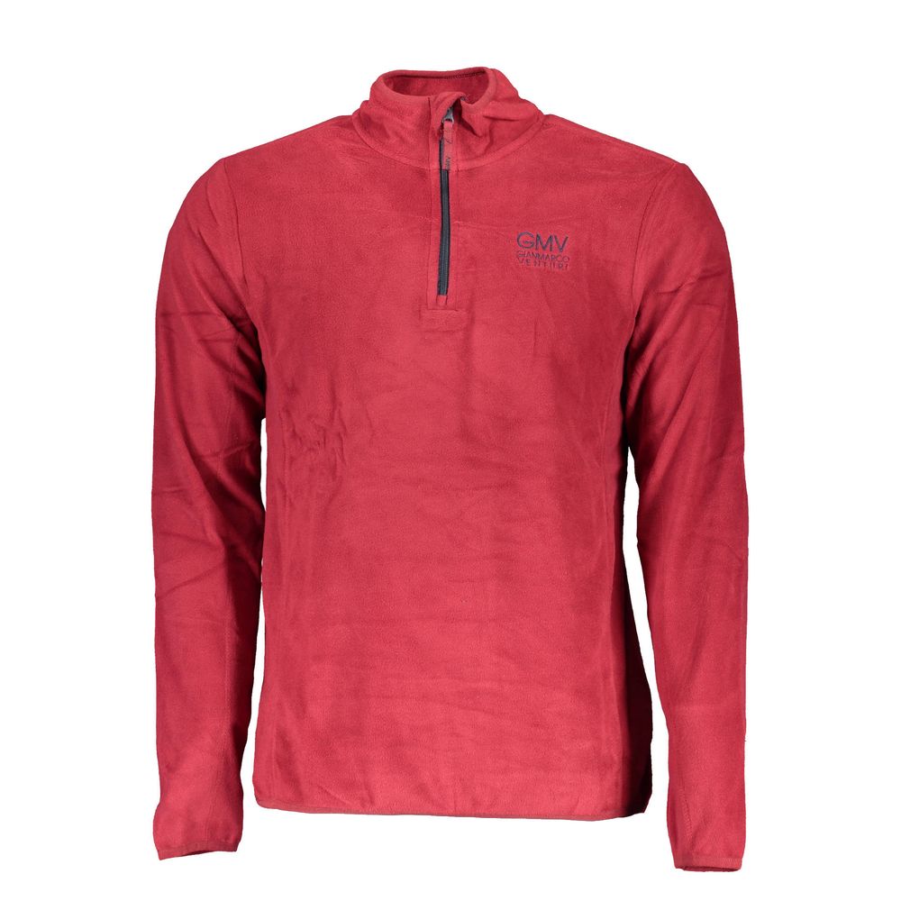 Gianmarco Venturi Rosso Polyester Mens Sweatshirt - Eljoys Fashion 
