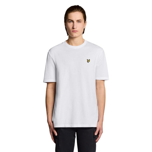 Lyle & Scott White Cotton T-Shirt