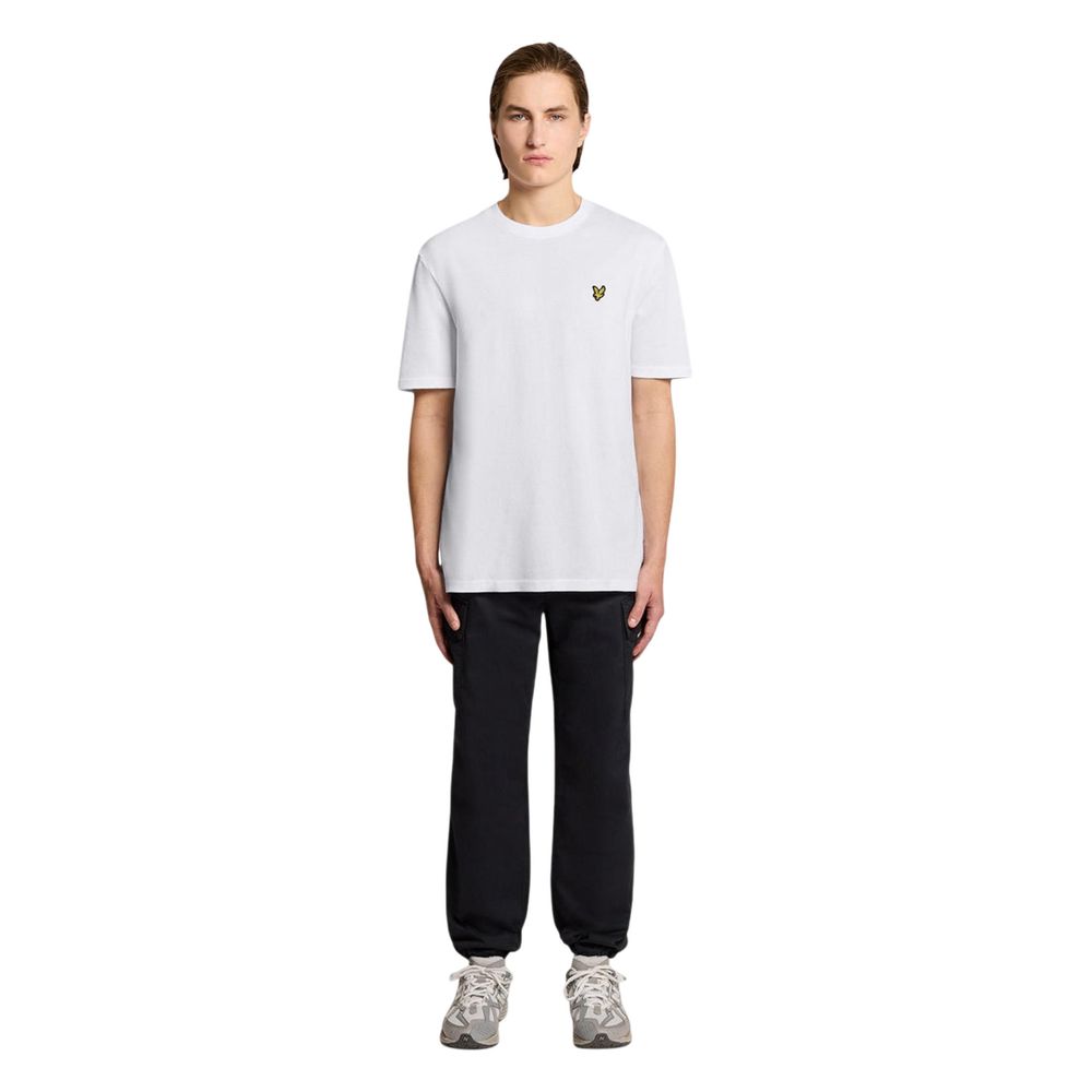 Lyle & Scott White Cotton T-Shirt Lyle & Scott