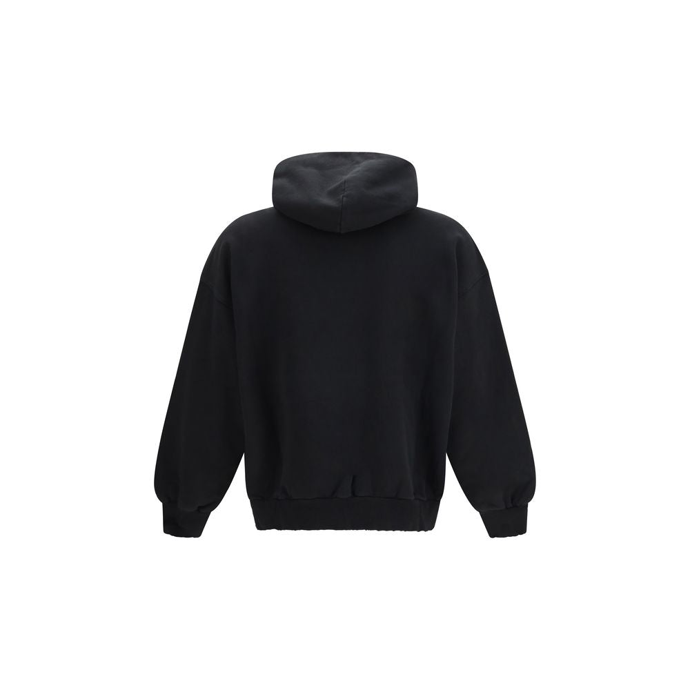 Balenciaga Black Cotton Sweatshirt Balenciaga