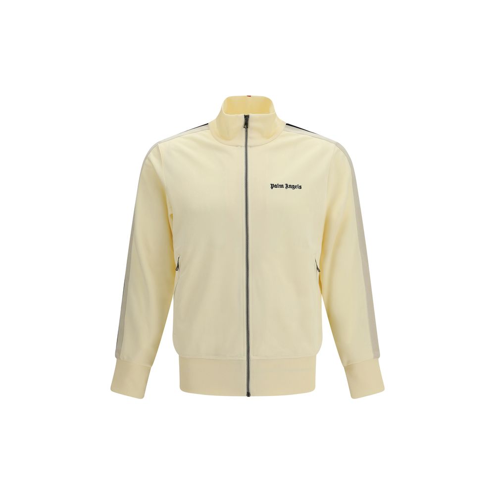 Palm Angels Beige Polyester Sweatshirt Palm Angels
