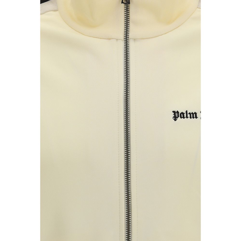 Palm Angels Beige Polyester Sweatshirt Palm Angels