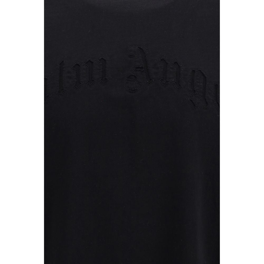 Palm Angels Black Cotton Sportswear Palm Angels