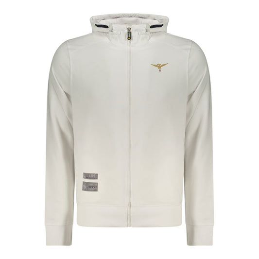 Accademia Militare White Cotton Men's Hoodie Accademia Militare