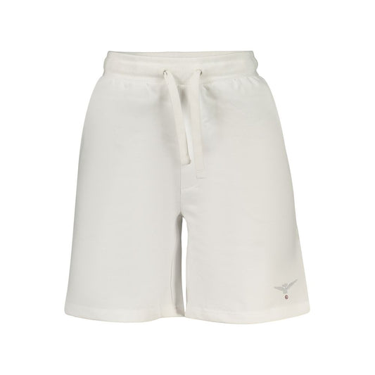 Accademia Militare White Cotton Shorts Accademia Militare