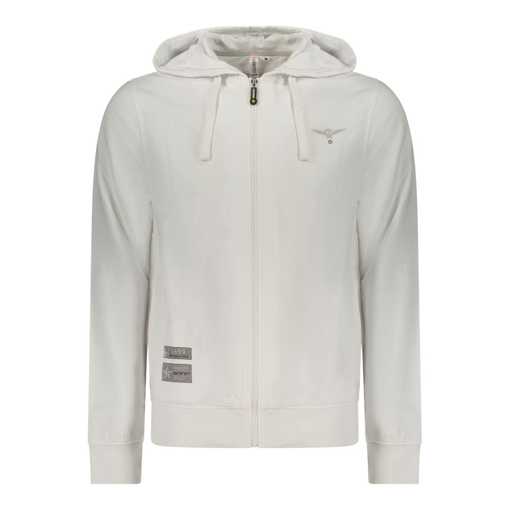 Accademia Militare Bianco Cotton Men's Hoodie Accademia Militare