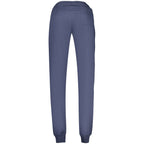 Blue cotton men's sports trousers by Accademia Militare, featuring a comfortable fit and casual style.