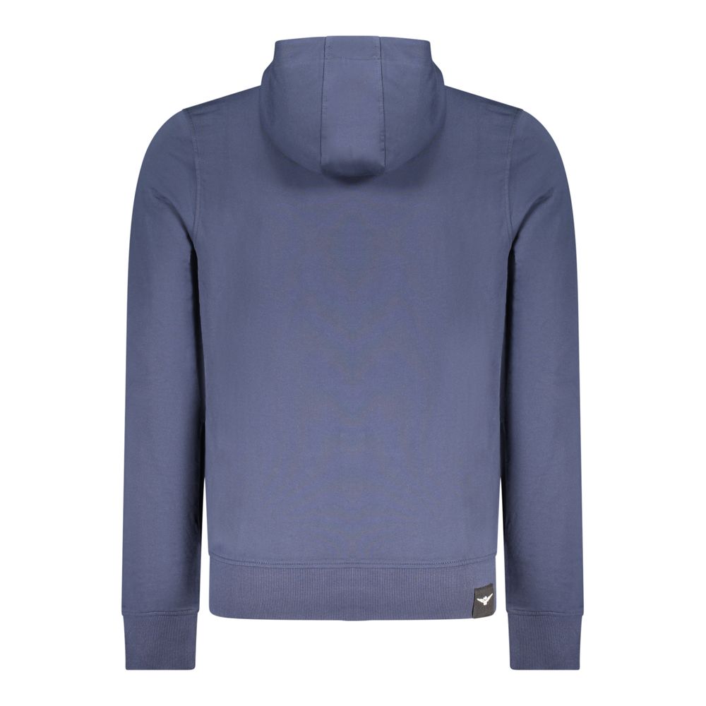 Accademia Militare Blue Cotton Men's Sweatshirt Accademia Militare