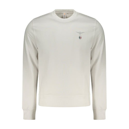 Accademia Militare Bianco Cotton Men Sweatshirt Accademia Militare