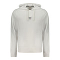 White cotton men's sweatshirt with Accademia Militare branding, featuring a comfortable fit and casual style.
