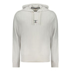 White cotton men's sweatshirt with Accademia Militare branding, featuring a comfortable fit and casual style.