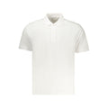 Pepe Jeans white cotton men's polo shirt with classic collar and short sleeves, displayed on a plain background.