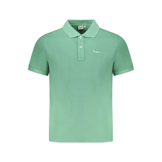 Pepe Jeans Verde Organic Cotton Mens Polo Shirt Pepe Jeans