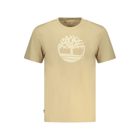 Timberland Beige Cotton Men Shirt Timberland