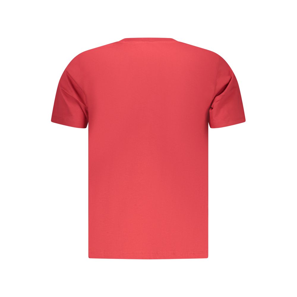 Pepe Jeans Rosso Cotton Men T-Shirt Pepe Jeans