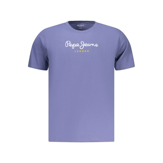Pepe Jeans Blu Cotton Men T-Shirt Pepe Jeans