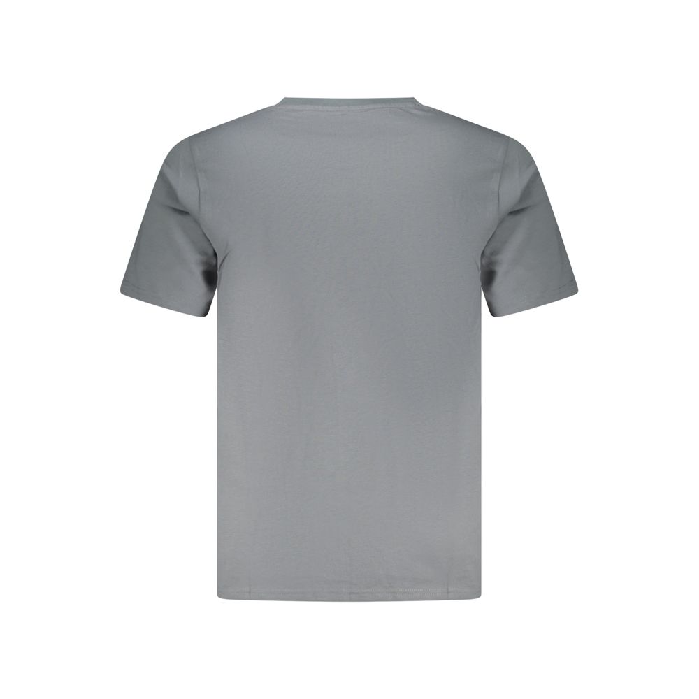 Converse Gray Cotton Men's T-Shirt Converse