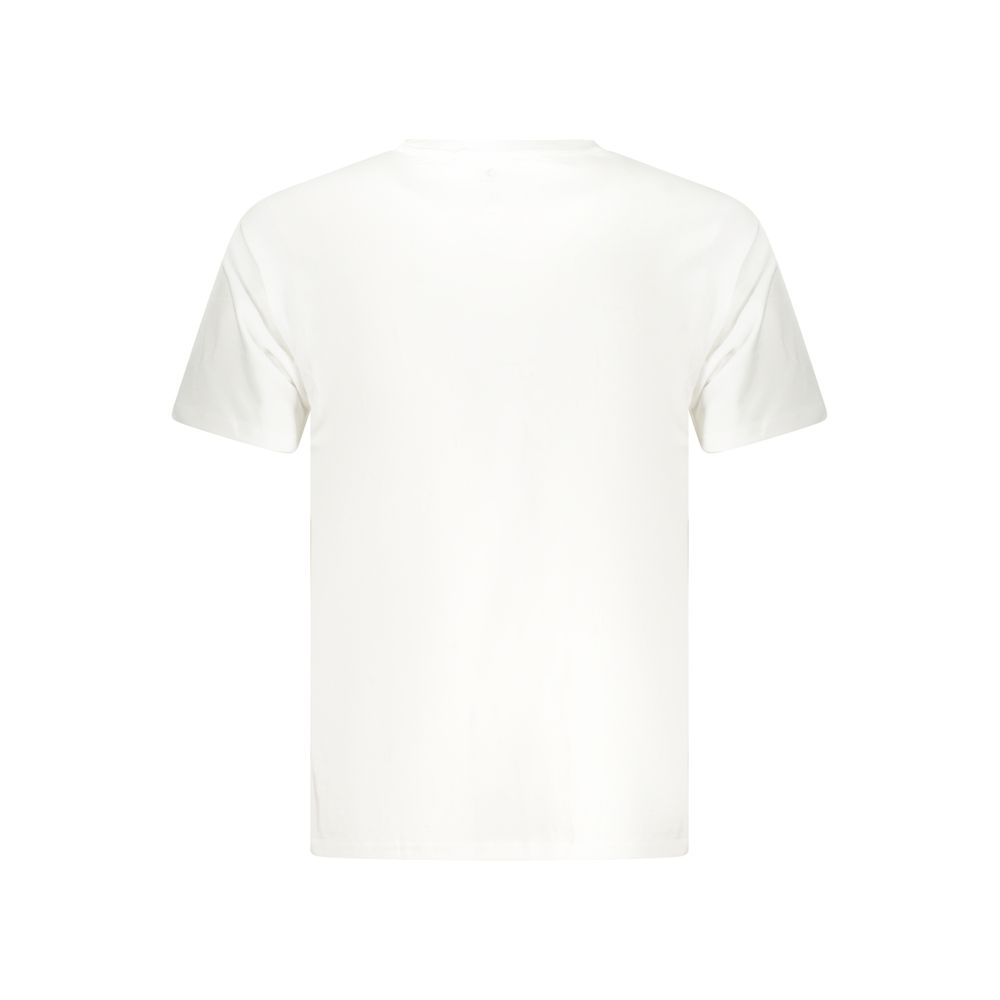 Converse White Cotton Men T-Shirt Converse