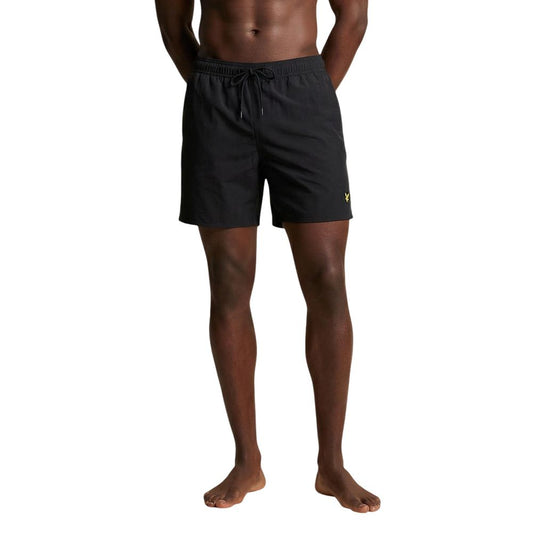 Lyle & Scott Black Polyamide Swim Shorts Lyle & Scott