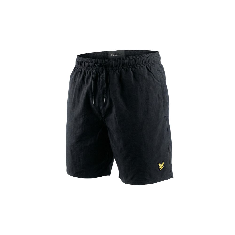 Lyle & Scott Black Polyamide Swim Shorts Lyle & Scott
