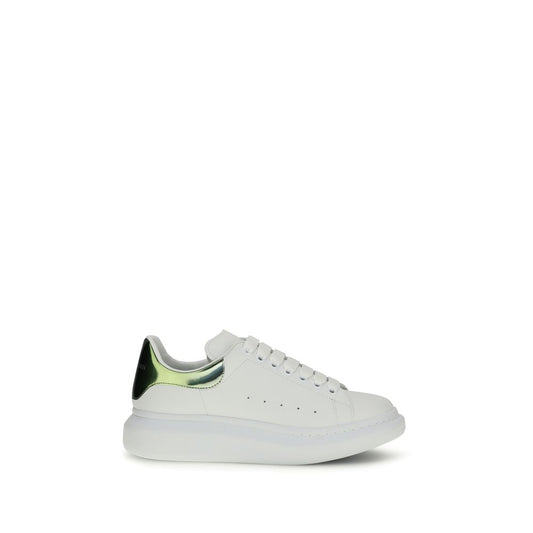 Alexander McQueen White Calf Leather Bos Taurus Platform Sneakers Alexander McQueen