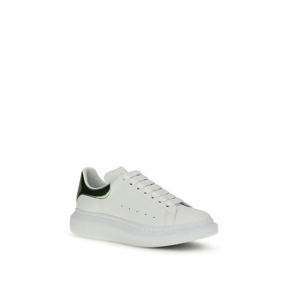 Alexander McQueen White Calf Leather Bos Taurus Platform Sneakers Alexander McQueen