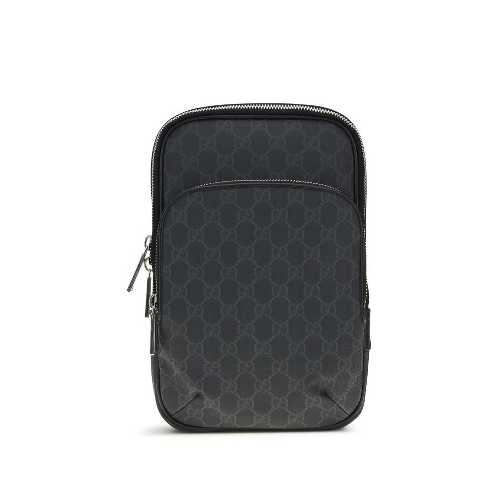 Gucci Black Polyurethane Shoulder Bag Gucci