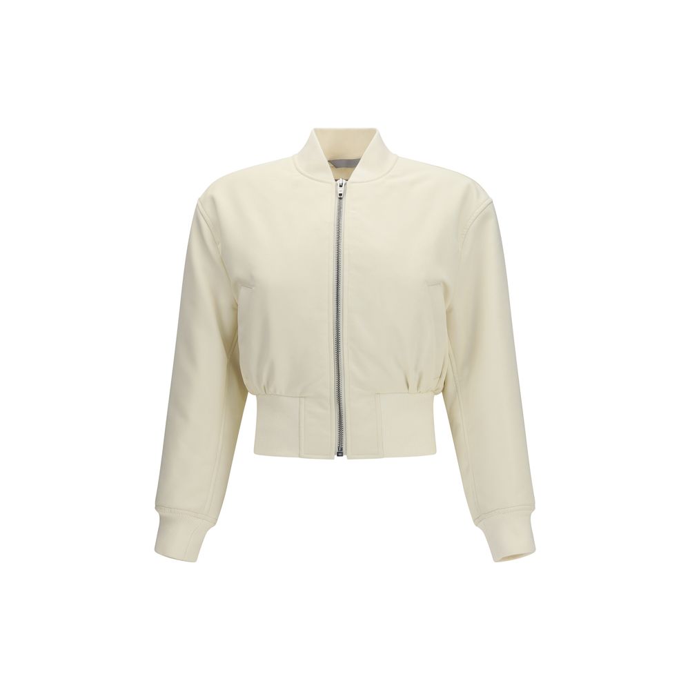 Balenciaga Beige Polyester Bomber Balenciaga