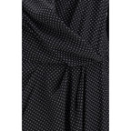 SA SU PHI Black Silk Long Dress SA SU PHI